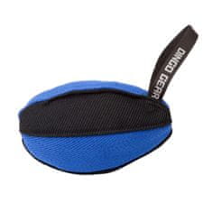Hračka na výcvik psa z ringové látky - Rugby, modrá/černá