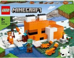 LEGO Minecraft 21178 Liščí domek - rozbaleno