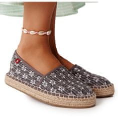 Big Star Espadrilky s pletenou platformou velikost 37