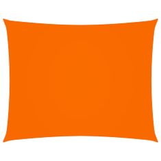 Greatstore Stínící plachta oxfordská látka obdélníková 4 x 5 m oranžová