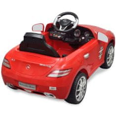 Greatstore Elektrické autíčko Mercedes Benz SLS AMG červené 6 V, dálkové ovládání