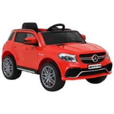 Greatstore Dětské autíčko Mercedes Benz GLE63 plastové červené