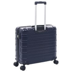 Greatstore Sada skořepinových kufrů na kolečkách 2 ks námořnická modrá ABS