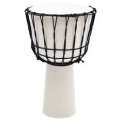 Greatstore Buben Djembe s provazovým laděním 12'' kozí kůže