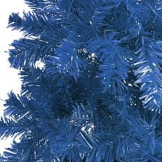 Greatstore Úzký vánoční stromek modrý 180 cm