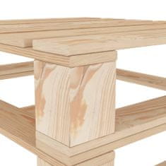 Greatstore Zahradní stolek z palet dřevo