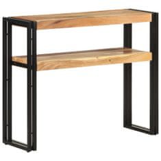 Vidaxl Konzolový stolek 90 x 30 x 75 cm masivní akáciové dřevo