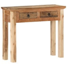 shumee Konzolový stolek 90,5x30x75 cm masivní akácie recyklované dřevo