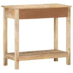 shumee Konzolový stolek 80 x 35 x 74 cm masivní mangovníkové dřevo