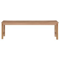 Greatstore Zahradní lavice s královsky modrou poduškou 150 cm masivní teak