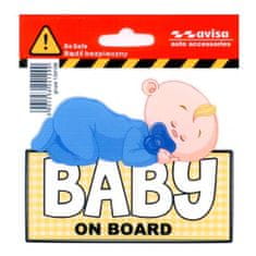 Avisa Samolepka AVISA - BABY on BOARD - chlapec