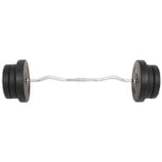 Greatstore Sada činek barbell a dumbbell, 60 kg