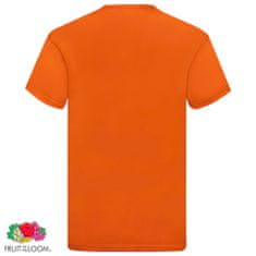 Greatstore Fruit of the Loom Originální trička 5 ks oranžová 3XL bavlna