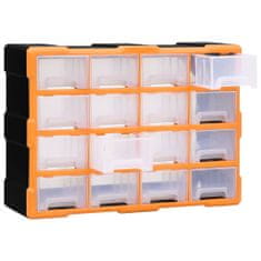 Greatstore Organizér se 16 středními zásuvkami 52 x 16 x 37 cm