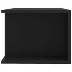 Greatstore TV skříňka s LED osvětlením černá 90 x 39 x 30 cm