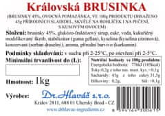 Dr. Hlaváč Džem Královská Brusinka 1 kg