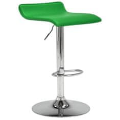 Greatstore 323335 Bar Stools 2 pcs Green Faux Leather