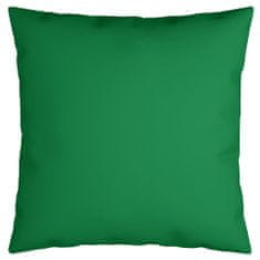 Greatstore Dekorační polštáře 4 ks zelené 60 x 60 cm textil