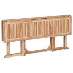 Greatstore Skládací zahradní stůl Butterfly 150 x 90 x 75 cm masivní teak