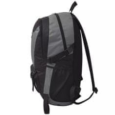 Greatstore Outdoorový batoh 40 l černý a šedý