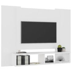 Greatstore Nástěnná TV skříňka bílá 120 x 23,5 x 90 cm dřevotříska