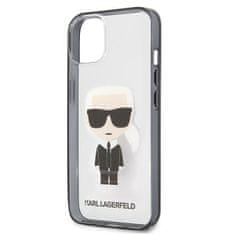 Karl Lagerfeld KLHCP13SHIKCK hard silikonové pouzdro iPhone 13 Mini 5.4" transparent Ikonik Karl