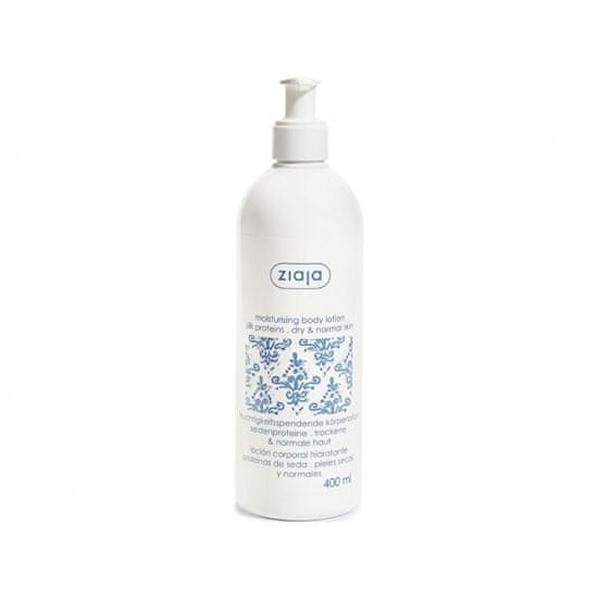 Ziaja Tělové mléko hydratační Silk Proteins (Moisturising Body Lotion) 400 ml