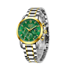 Lige Elegantní zelené dámské hodinky s dárkem zdarma - Exkluzivní model 8912-2.