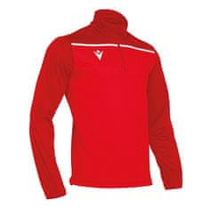 Macron RHINE 1/4 ZIP TOP RED/WHT, RHINE 1/4 ZIP TOP RED/WHT | 81230201 | XXL