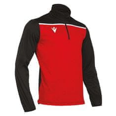 Macron RHINE 1/4 ZIP TOP BLK/RED/WHT, RHINE 1/4 ZIP TOP BLK/RED/WHT | 81230902 | XL