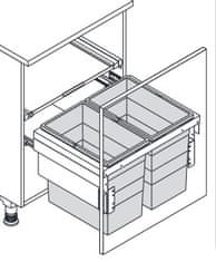 Hailo Vestavný odpadkový koš CARGO SYNCHRO 3608-52
