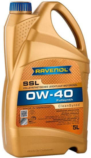 Ravenol SSL SAE 0W-40 USVO 5L