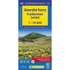 1: 70T(106)-Jizerské hory,Frýdlantsko (cyklomapa)