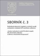 Sborník č. 3 Rozhodnutí okresních, krajských a vrchních soudů uveřejněná v datab