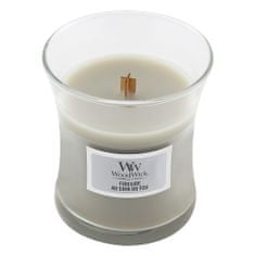 Woodwick Svíčka oválná váza , Oheň v krbu, 85 g