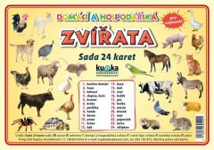 Kolektiv autorů: Sada 24 karet Zvířata domácí a hospodářská