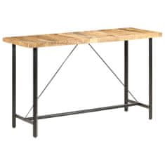 Greatstore Barový stůl 180 x 70 x 107 cm hrubé mangovníkové dřevo