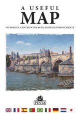 Daniel Pinta: A useful map - of Prague center with 69 illustrated monuments