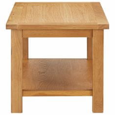 Greatstore Konferenční stolek 110 x 55 x 40 masivní dubové dřevo