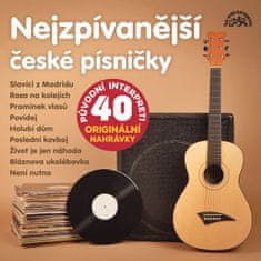 interpreti Různí: Nejzpívanější české písničky - Původní interpreti, 40 originální nahrávky