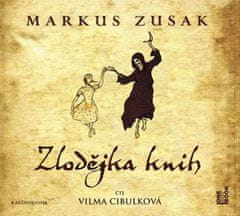 Markus Zusak: Zlodějka knih - 2 CDmp3 (Čte Vilma Cibulková)