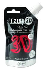 Reliéfní pasta 3D IZINK - tulip, perleťová červená, 80 ml