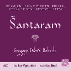 Gregory David Roberts: Šantaram - 3 CD (Čte Jan Vondráček)