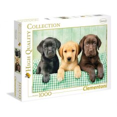 Clementoni Puzzle Tři Labradoři / 1000 dílků