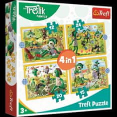 Puzzle: Treflíci: Zábava 4v1 (12,15,20,24 dílků)