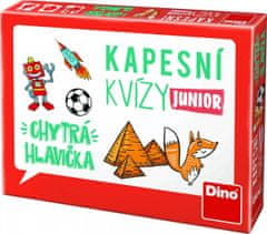 DINO Kapesní kvízy Junior - chytrá hlavička