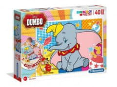 Clementoni Puzzle Supercolor Dumbo Floor / 40 dílků