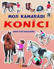 Moji kamarádi koníci - kniha plná samolepek