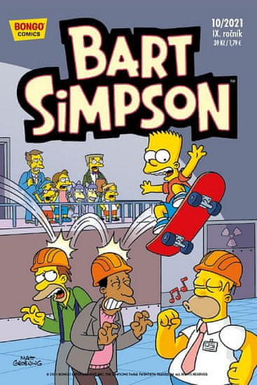 autorů kolektiv: Simpsonovi - Bart Simpson 10/2021