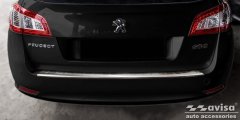 Avisa Ochranná lišta hrany kufru Peugeot 508 2011-2018 (combi, matná)